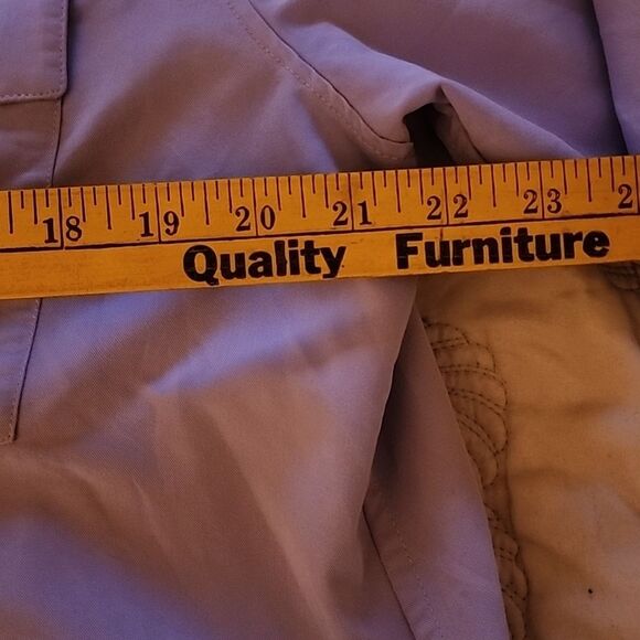 LL Bean lilac Long Sleeve Tunic Top size 14 - Picture 10 of 12